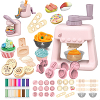 Children's Colored Clay Noodle Machine DIY Play Dough Tools Ice Cream Plasticine Mold  Kits Slime Toys For Kids Birthday Gift