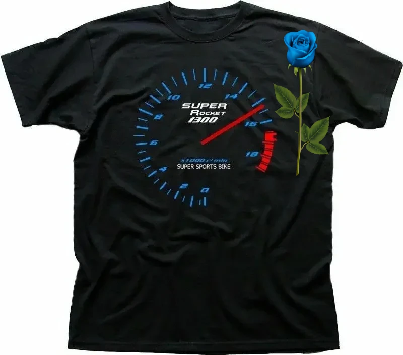 

Retro Japanese XJR 1300 Motorcycle Tachometer Printed T Shirt Short Sleeve Casual 100% Cotton O-Neck Mens T-shirt Size S-3XL