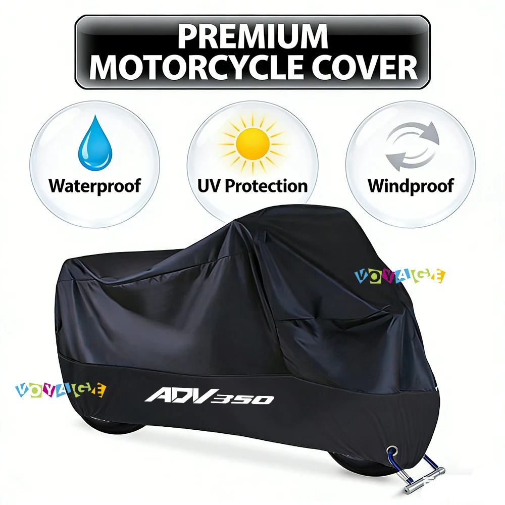 For Honda ADV ADV350 350 Rain Cover Waterproof Dustproof Outdoor Motorcycle Cover Wear-Resistant Fabric Accessories