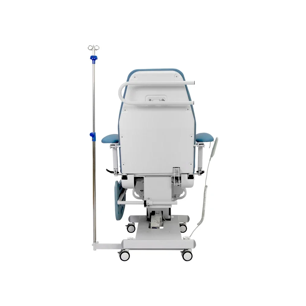 Three Motors Hospital Bed  Donor Chair Hemo Waiting Chair with Wheels