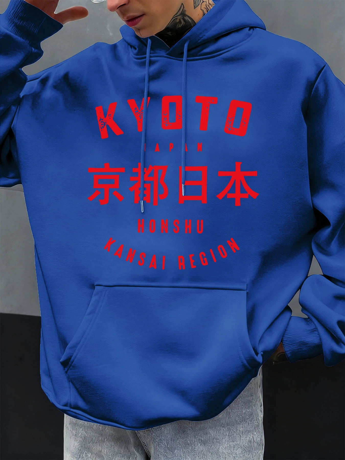 Kyoto Japan Honshu Print Men H - огляд і ціна Street Fashion Kyoto