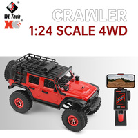 Wltoys 2428 1/24 RC Car 4WD Off-road Electric Crawler 130 Carbon Brush Motor 3KM/H Remote Control Car Toys for Boys Adults