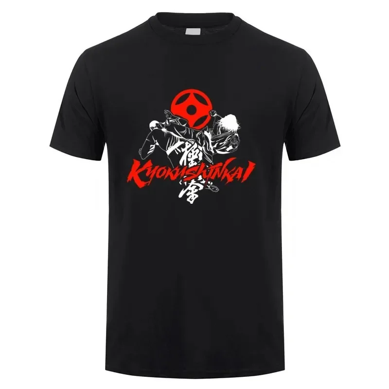 Kyokushin Karate Masutatsu Oyama Japan T Shirt Mens Cotton Short Sleeve Kyokushinkai Kyokushin Tshirt Top Tees