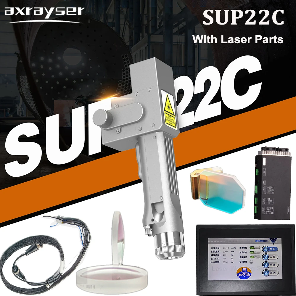 

SUP22C Laser Reflector Lens Signal Wire Cleaning Head Parts CL D16x5 F60 FL D20x3.5 F400/800 Protective Windows 30x5