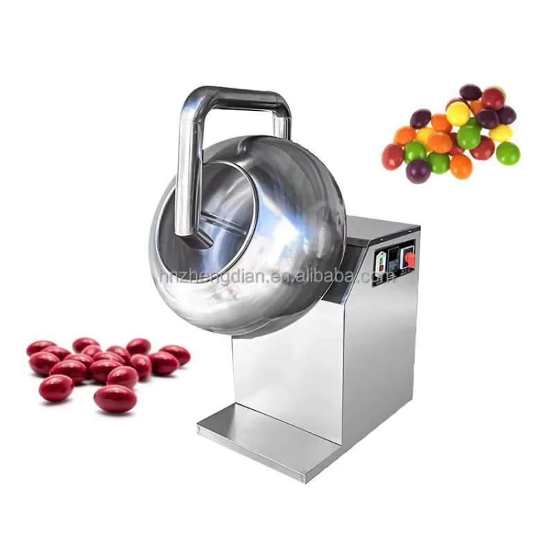 Laboratory Coloring Desktop Sugar Coating Machine /Factory Direct Supply Automatic Spray Gun Coloring Film Coating Machine