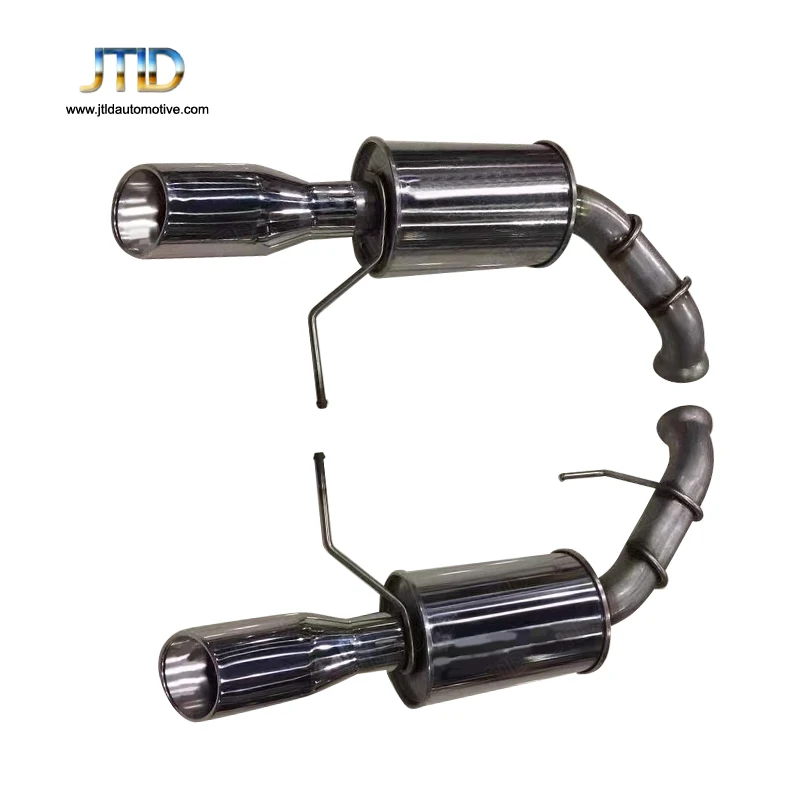 High Performance Exhaust Kit With Round Tips for 2012-2013   3.7L 5..0L