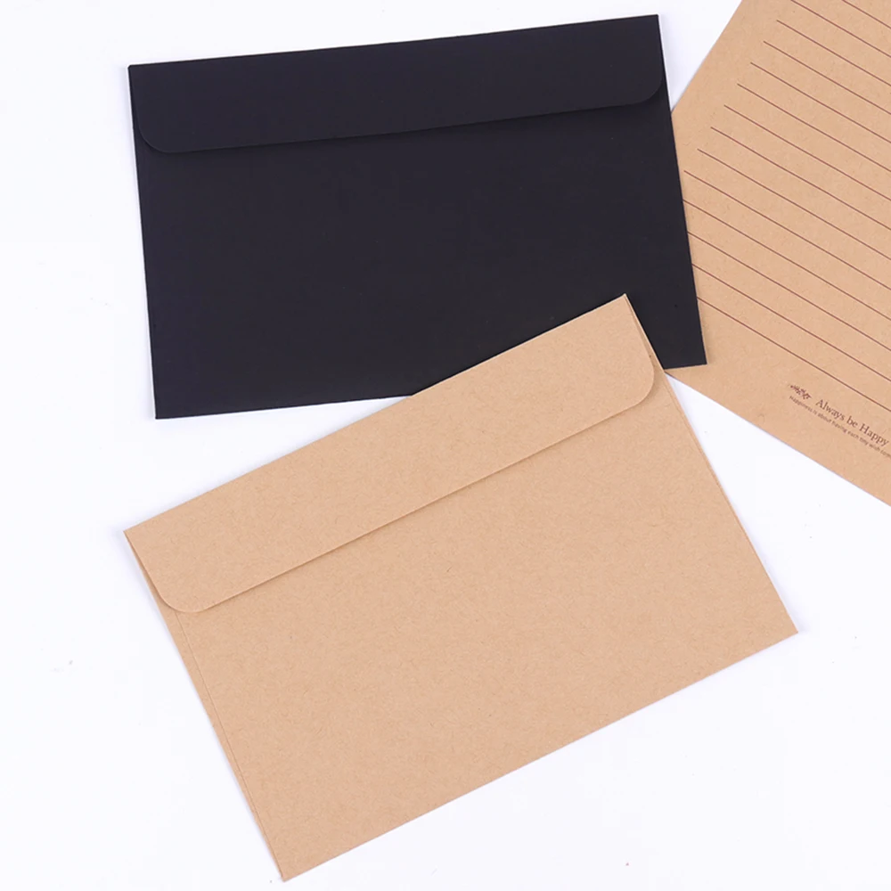 Stationary For School Office Business European Style Invitation Envelopes Letter Supplies Gift Card Envelope Paper Envelopes