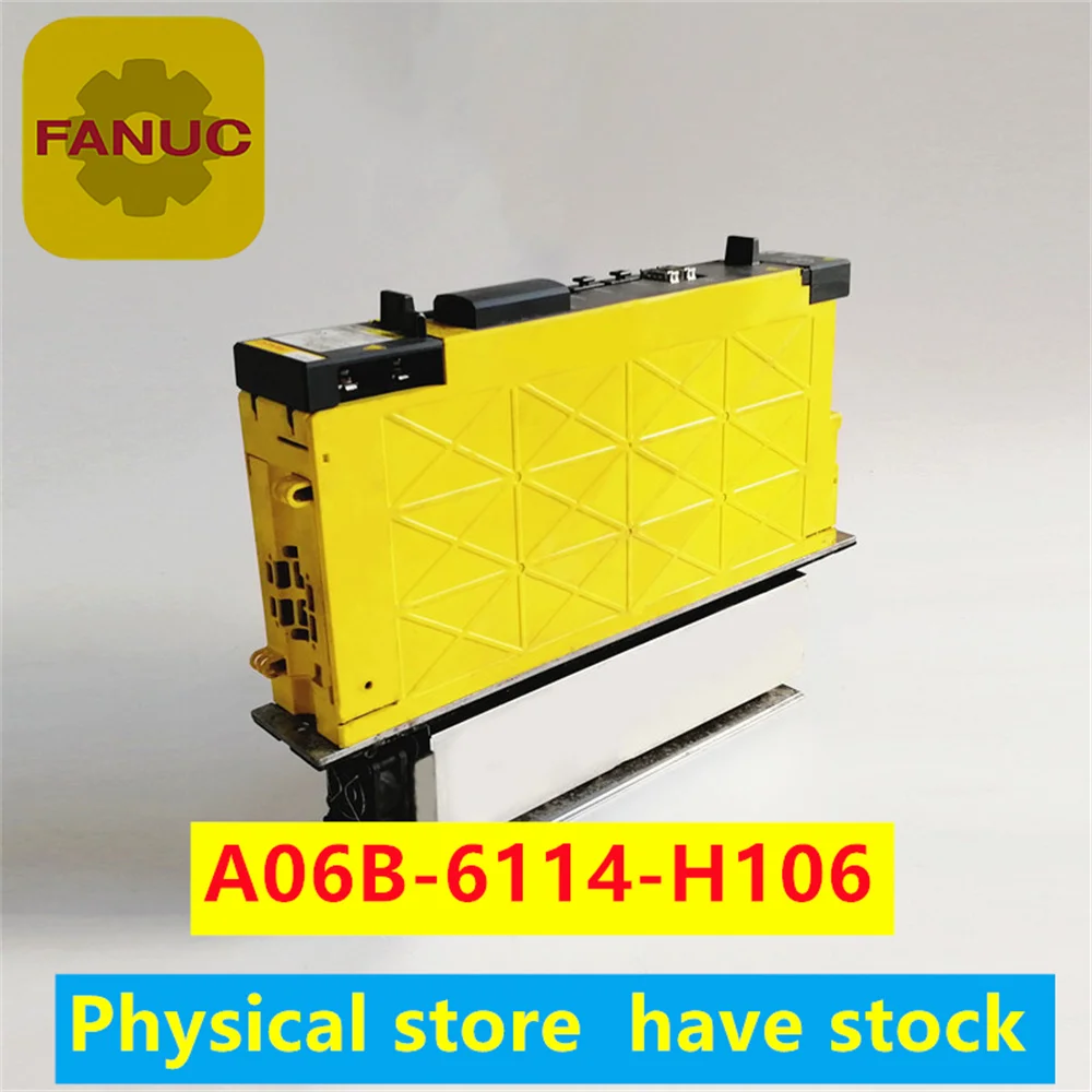 

A06B-6114-H106 A06B-6114-H105 A06B-6114-H104 ANUC JP original new servo driver A06B-6114-H104 A06B-6114-H105 A06B-6114-H106