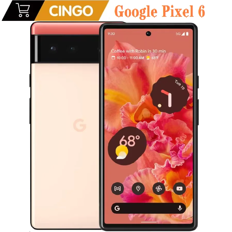 Original Unlocked  Google Pixel 6  Pixel6  6.4\