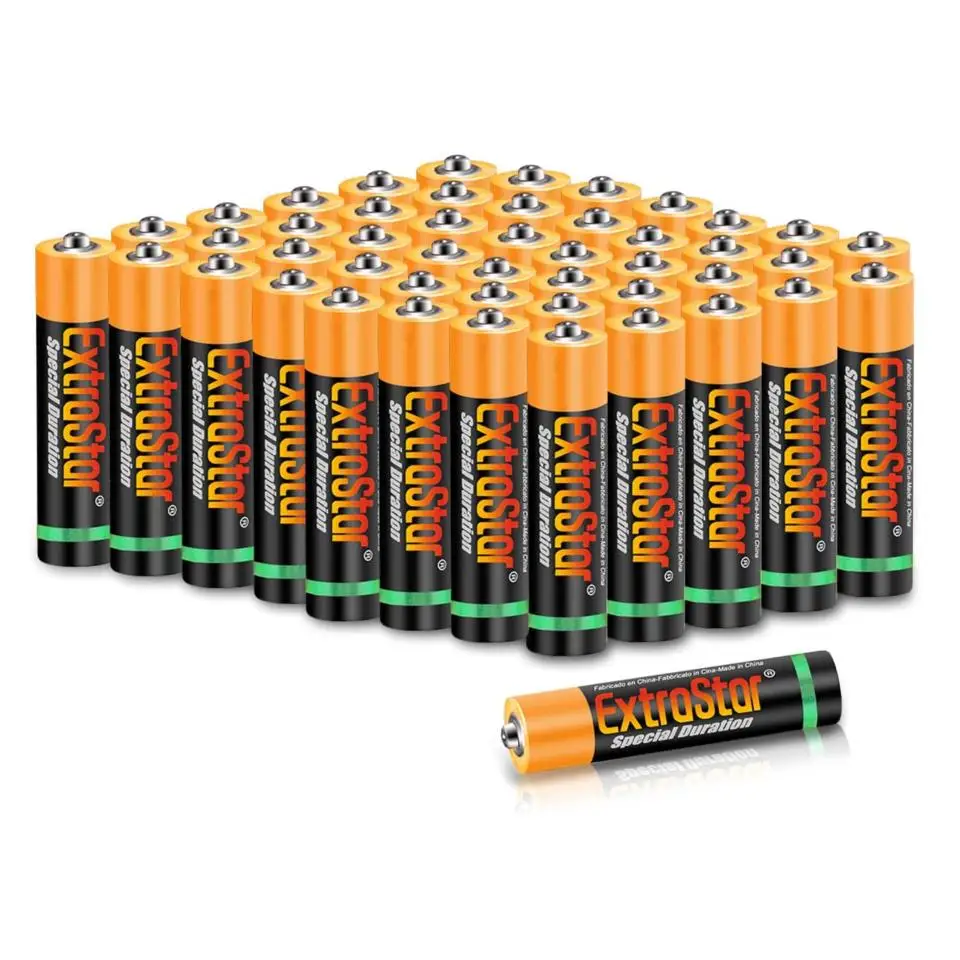 AA & AAA 1,5 Volt Alkaline Battery Extracting 400mAh No7 Battery Performance Range for Digital Cameras Toys Flashlights AAA & AA carbon Battery Packs AAA batteries (R03) 1.5V 400mAh,AA (R6) 1.5V 860mAh