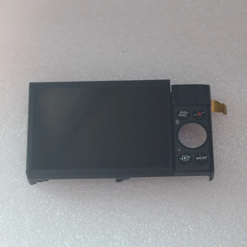 Nuevo conjunto de pantalla LCD táctil con bisagra LCD y reemplazo de marco para Canon Powershot G7X mark II; Cámara G7X-2 G7X II G7X2