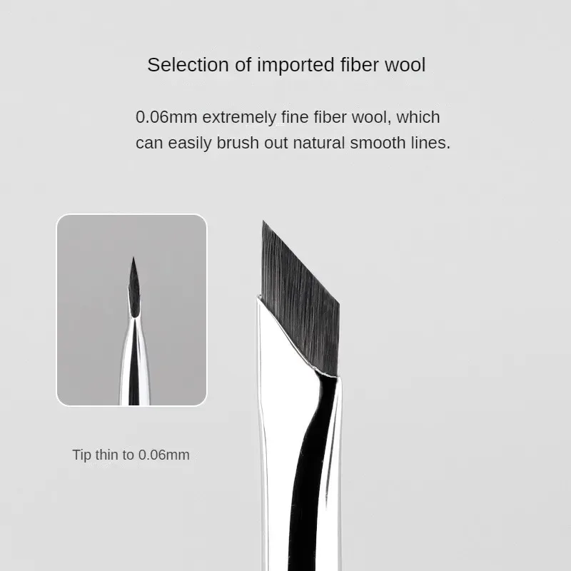 1/2/4/6/8/10/16Pcs Upgrade Blade Eyeliner Brush Ultra Thin Fine Angle Flat Eyebrow Brush Liner Brow Place Makeup Brush