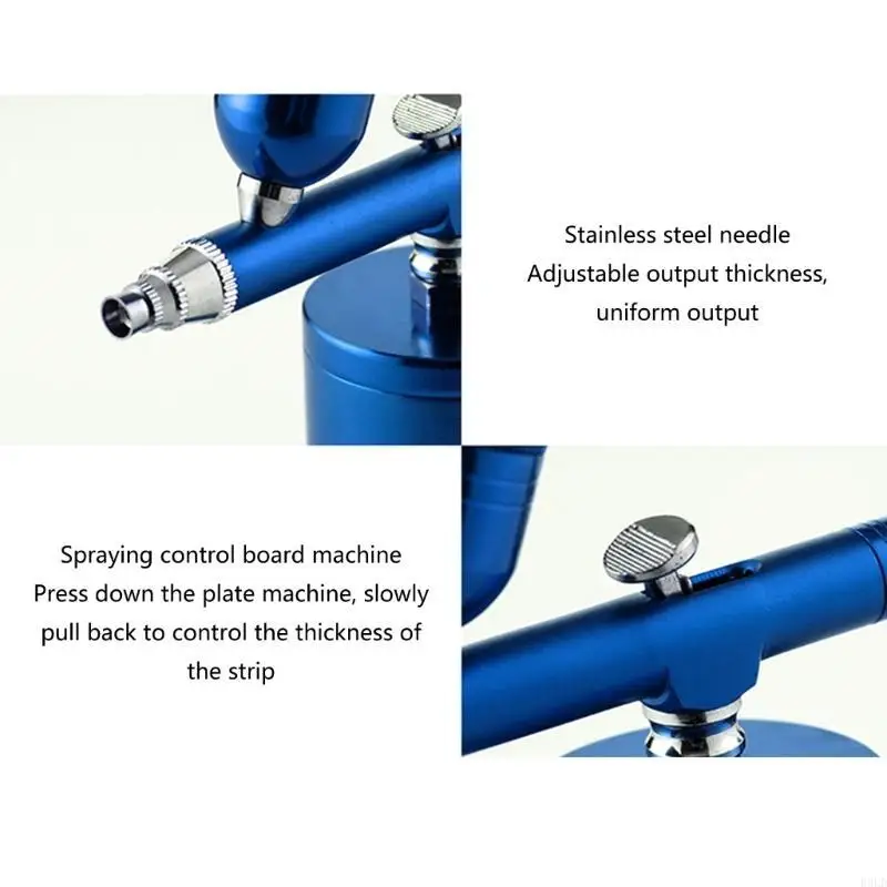 

2025 New Dual-action 0.3mm Guns Air Brush for Cake Model Painting Makeup