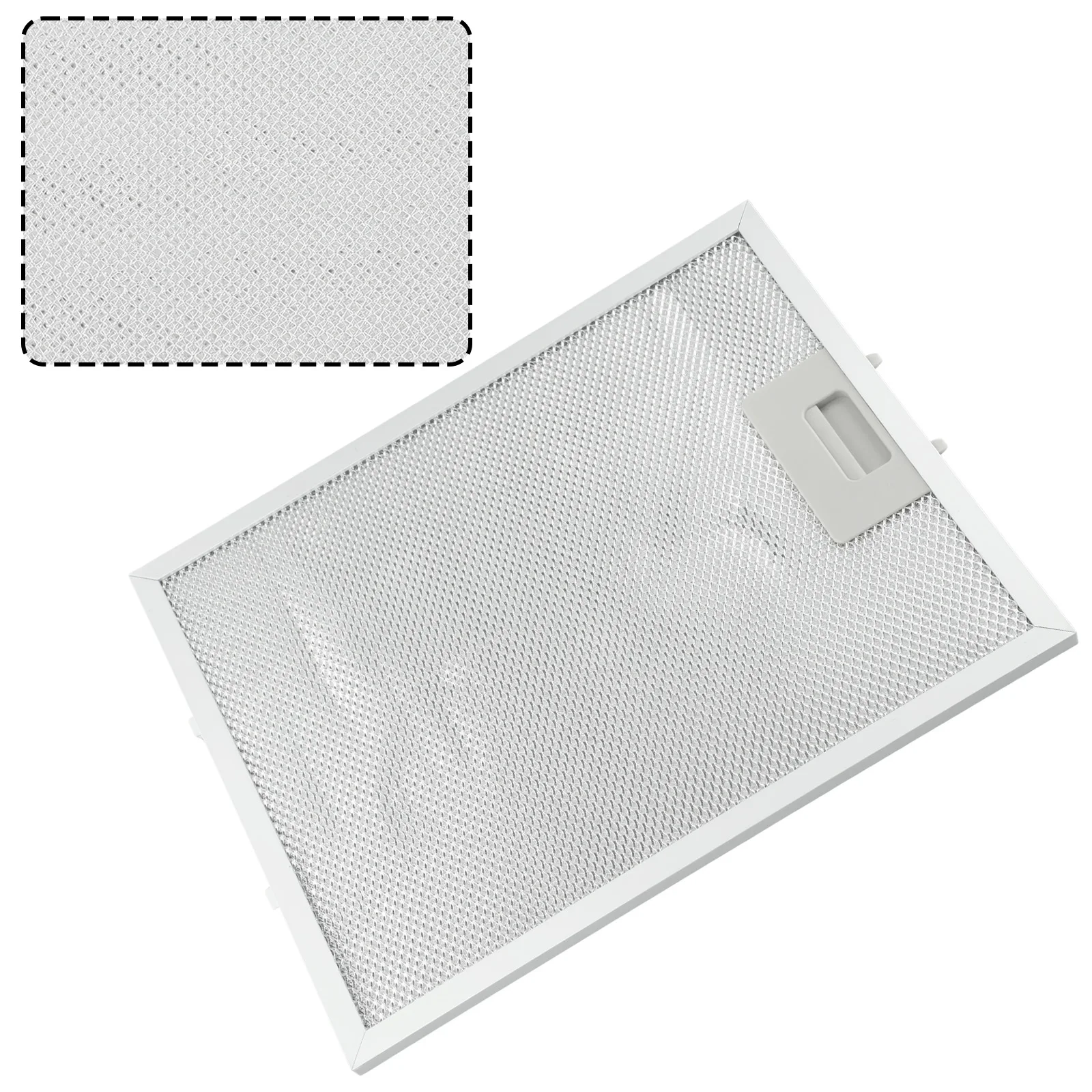 Prata Fogão Hood Filtros, filtro limpo, exaustor, filtros Extrator, se encaixa mais Leading Brand, 1Pc