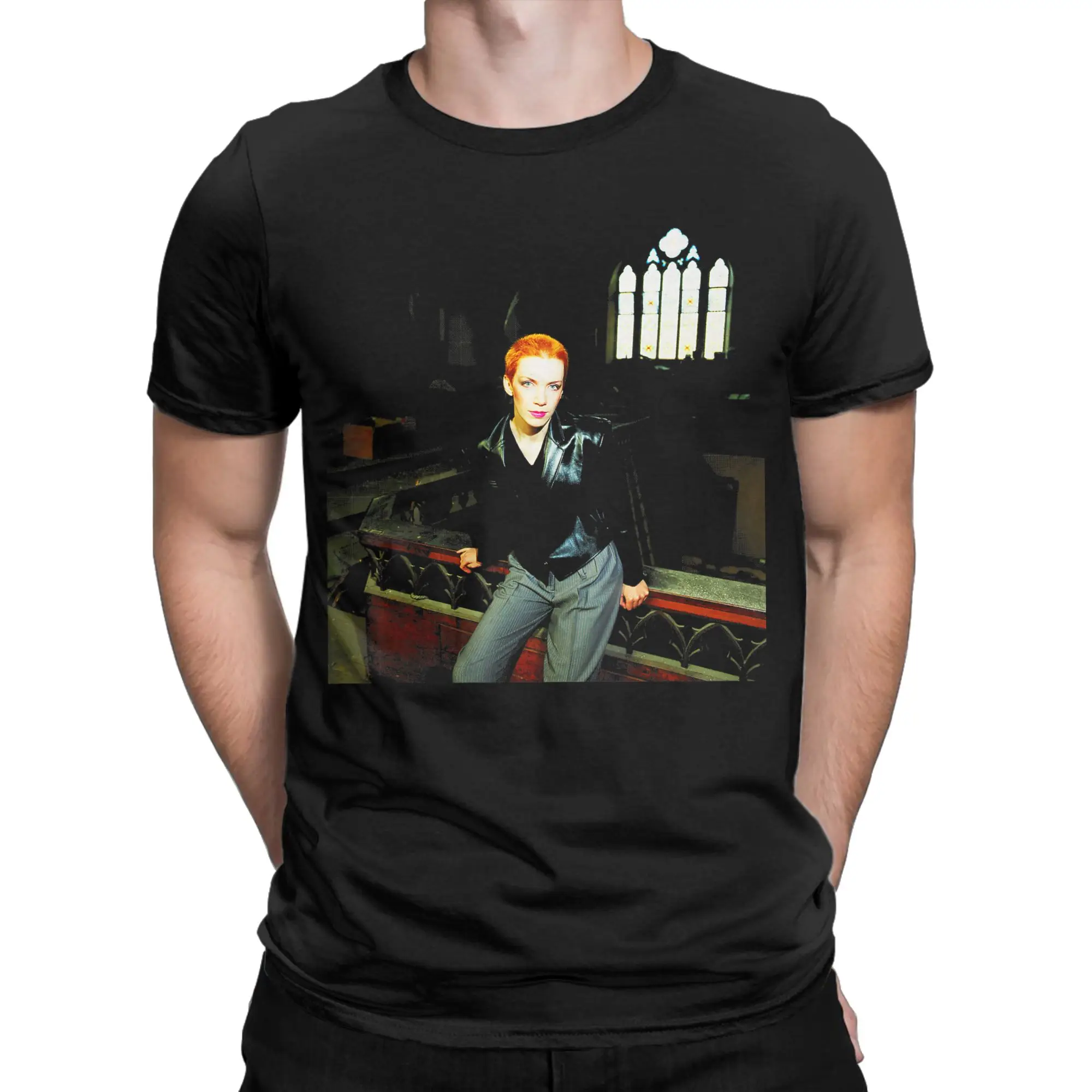Annie Lennox Sweet Dreams are Made of This 1983 Camiseta gráfica 100% algodón Eurythmics Tees Tops para hombres