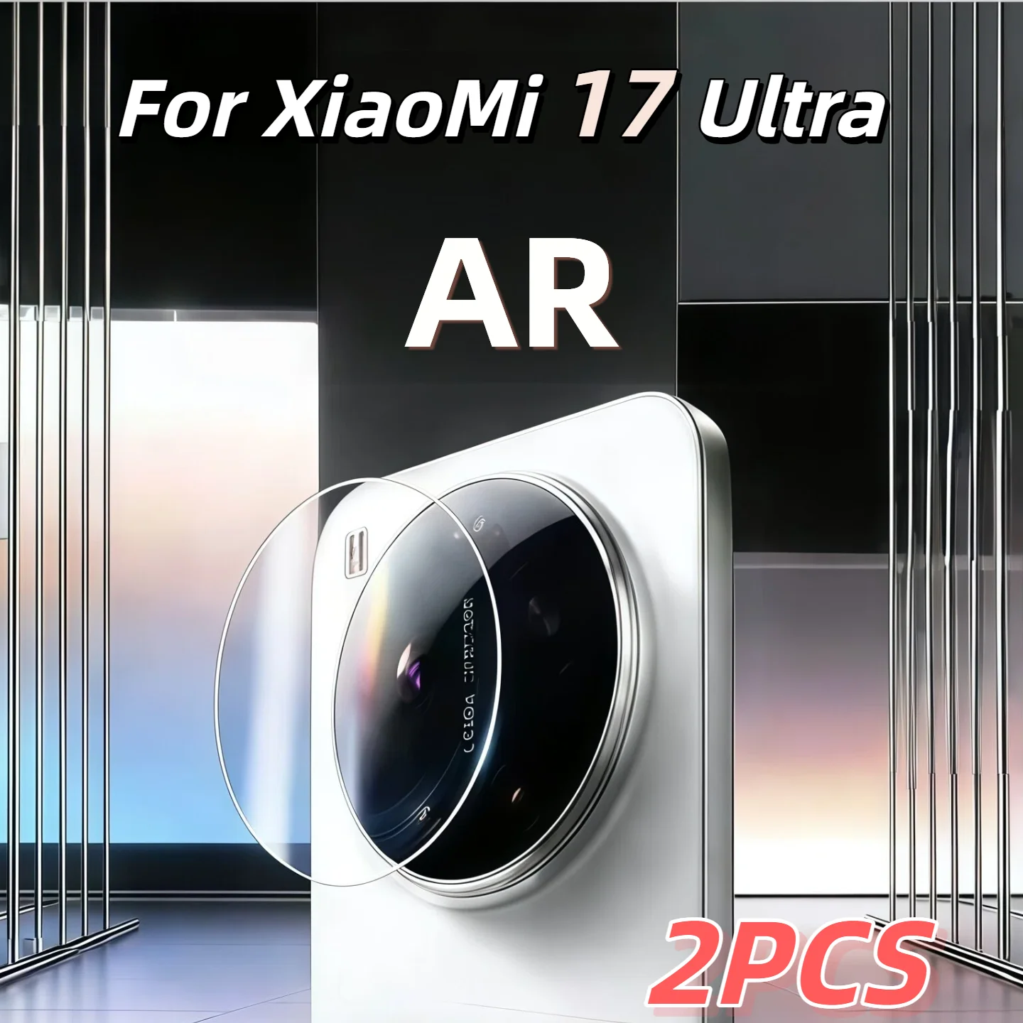2-Pack Compatible with Xiao Mi 17 Ultra Lens Film Leica Edition Full Coverage Instant Application Rear Camera Protector