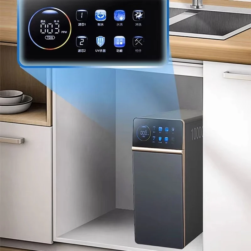 Intelligent tankless electric water tank reverse osmosis water filtration system - suitable for both household and hotel use