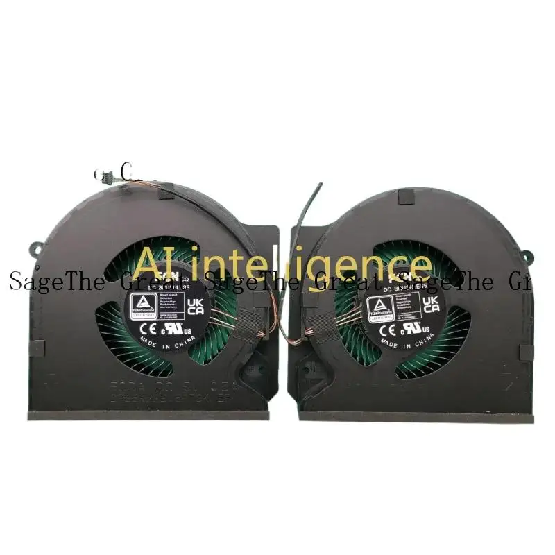 

0. Оригинальный охлаждающий вентилятор для Razer Blade 16 23 RZ09-0483TEH3 RZ09-0483REH3-R3U1 R + L и