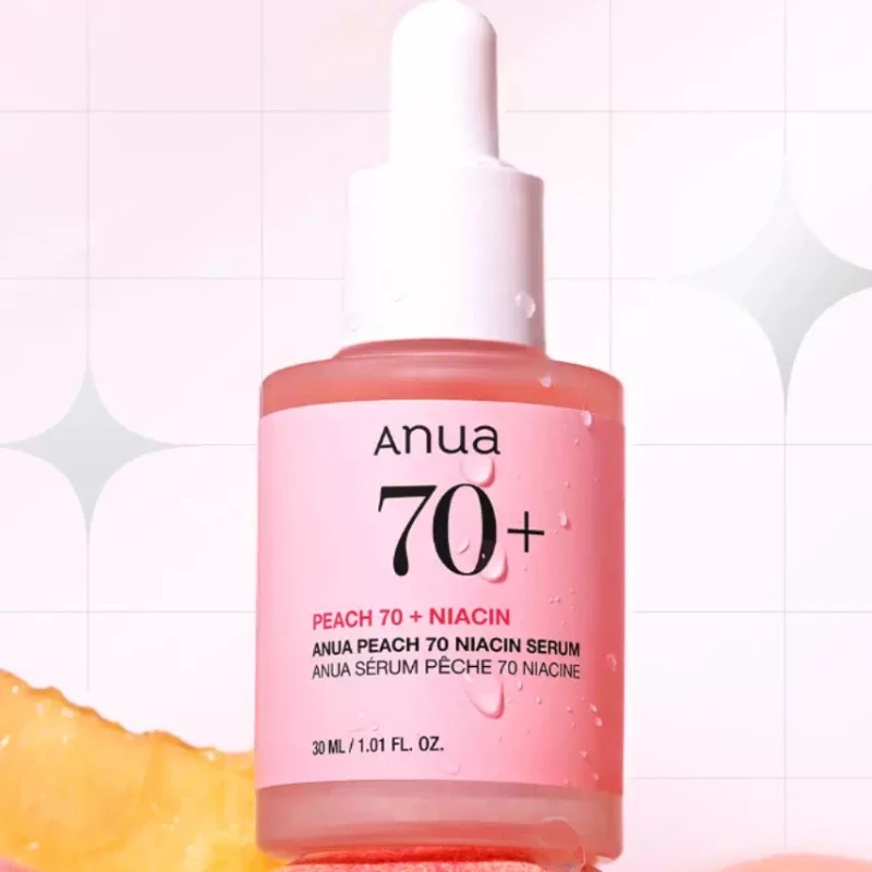 

Quality Product Anua Peach Repair Moisturizing Mild Nicotinamide Brightening Essence 30ml