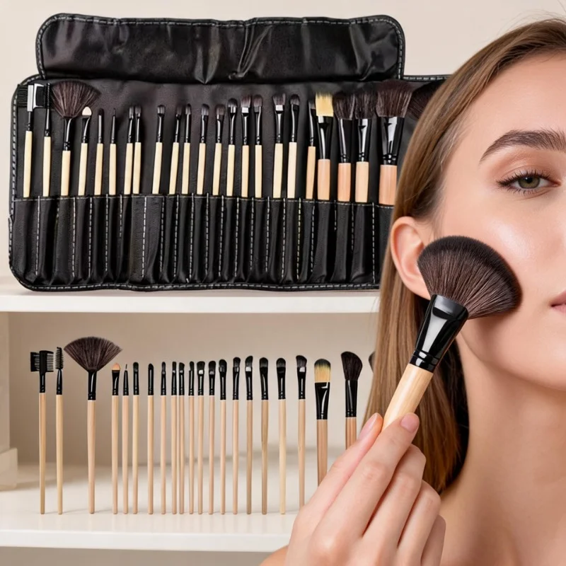 Makeup Brush Set with Gift Bag Foundation Eyeshadow Cosmetic Tools