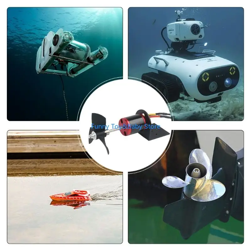 6kg 푸시 폐쇄형 불침투성 계획 및 얇은 건물 C90B를 갖춘 보트용 Tall Execution Nonbrush 수중 엔진