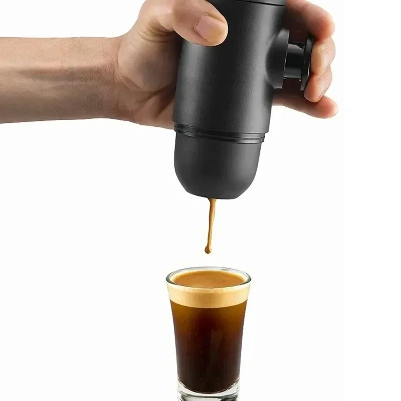 Portable mini hand pressure coffee machine Handheld pressure coffee Espresso machine office/home office travel outdoor travel