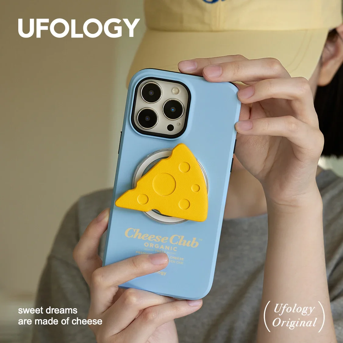 UFOLOGY Creative Case Cover iPhone16ProMax Case Magsafe Magnetic Wireless Charging iPhone15ProMax Cover Anti-drop CellPhone