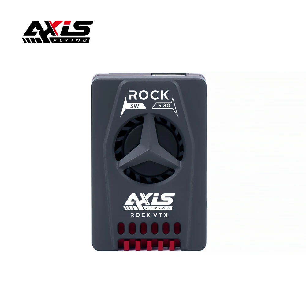 

Axisflying Rock VTX 5.8G 3W Video Transmitter for FPV Freestyle RC Long Range Drone 5/7inch parts image transmission