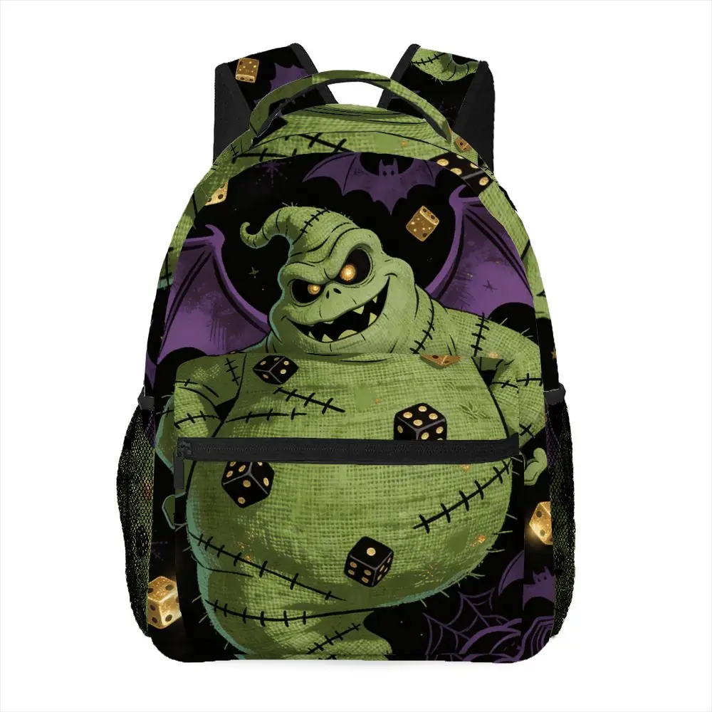 

1 шт. «Кошмар перед Рождеством» Oogie Boogie, рюкзак с мультяшным принтом, модная повседневная повседневная сумка на двойное плечо