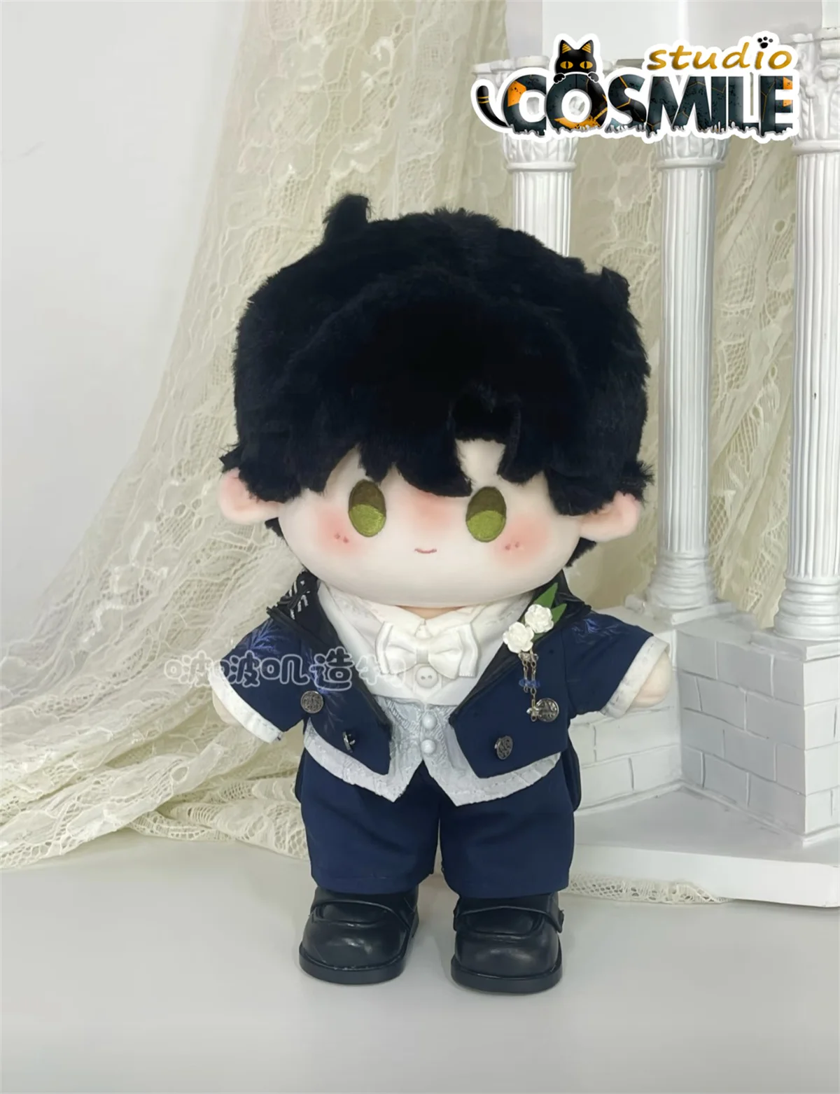 

Love and Deepspace Li Shen Zayne レイ 이서언 Wedding Stuffed Plushie Plush 20cm Doll Body Clothes Toy Gift BB