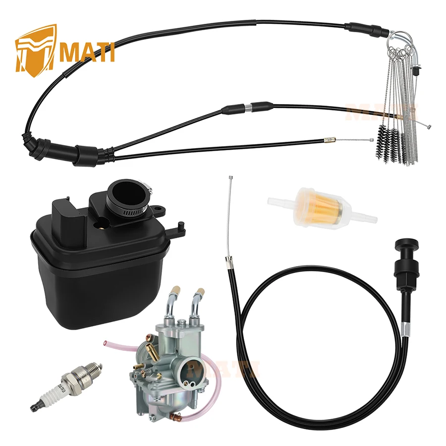 5PG-14101-11-00 Carburetor Assy + Air Filter w/Cable For Yamaha PW50 2008-2009 2012-2024