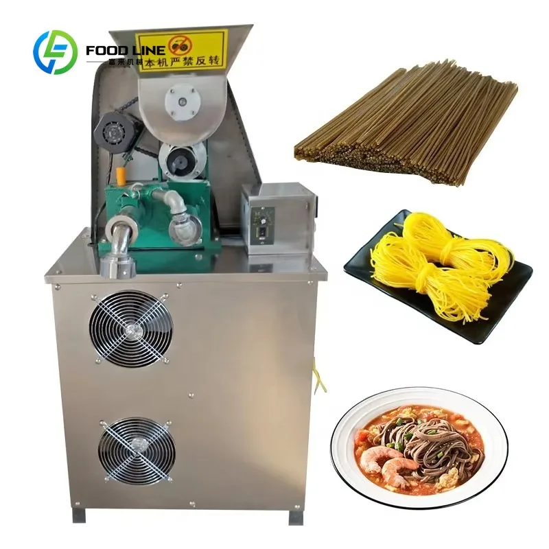 Customized Industrial Large Capacity Corn Noodle Making Machine Rice Noodle Maker Machine Noodles Vermicelli Extruder Machine