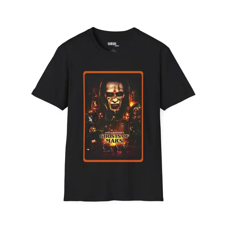 Ghost of Mars Tshirt - Unisex Softstyle T-Shirt, Space Sci-Fi Tee, Alien Planet Shirt, Astronomy Apparel, Martian Ghost Top