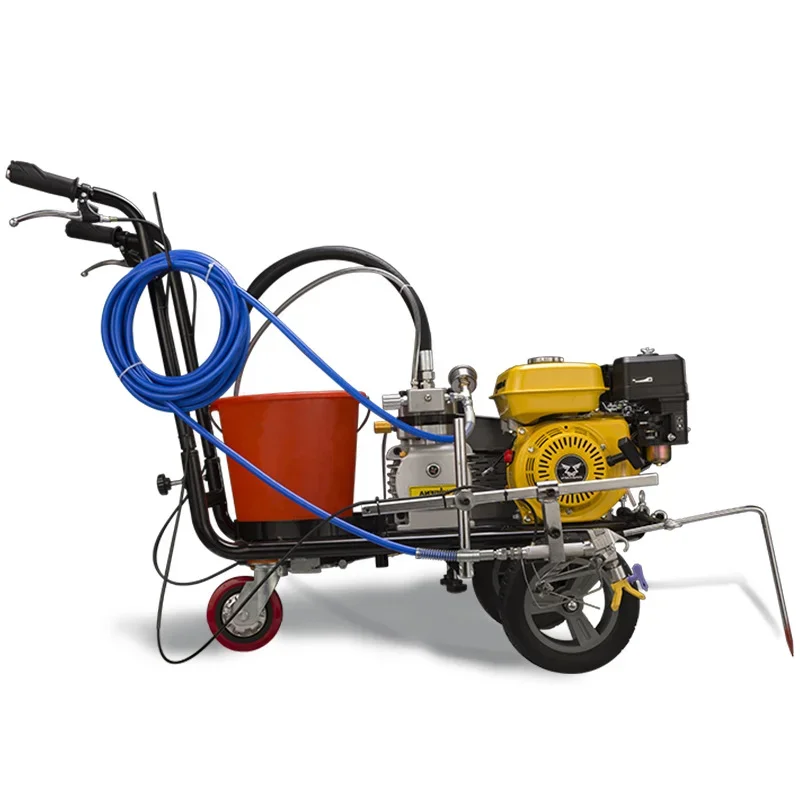 YG Street Painting Road Marking Machines Airless Cold Spray Road Marking Machines Hand Push Cold Paint Road Marking Machine