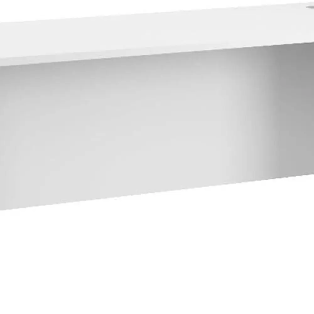 

Hampton Heights 72W x 30D White Office Desk - Large Computer Desk for Home or Professional Use