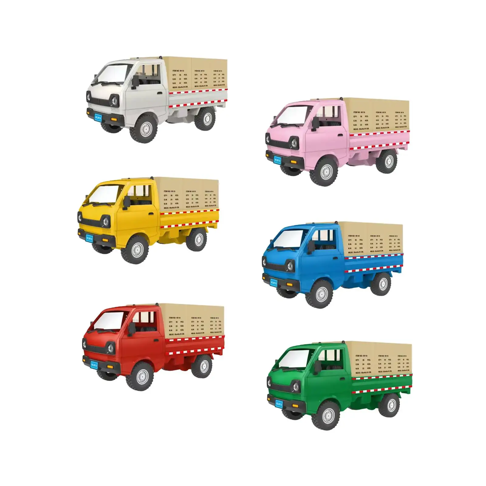 

1/6 Truck Toy Cognitive Thinking Ability Educational Toy Inertia Car Toy