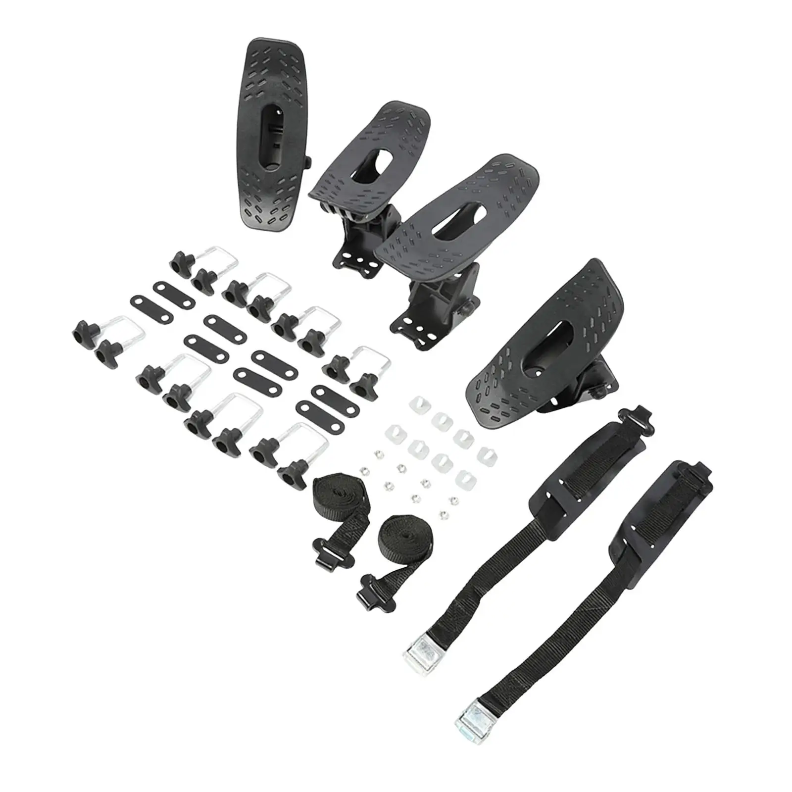 

Kayak Roof Rack Top Mount on Car SUV Truck Crossbar Heavy Duty Carrier Boat Paddle Board Surfboard Detachable Kayak Saddle