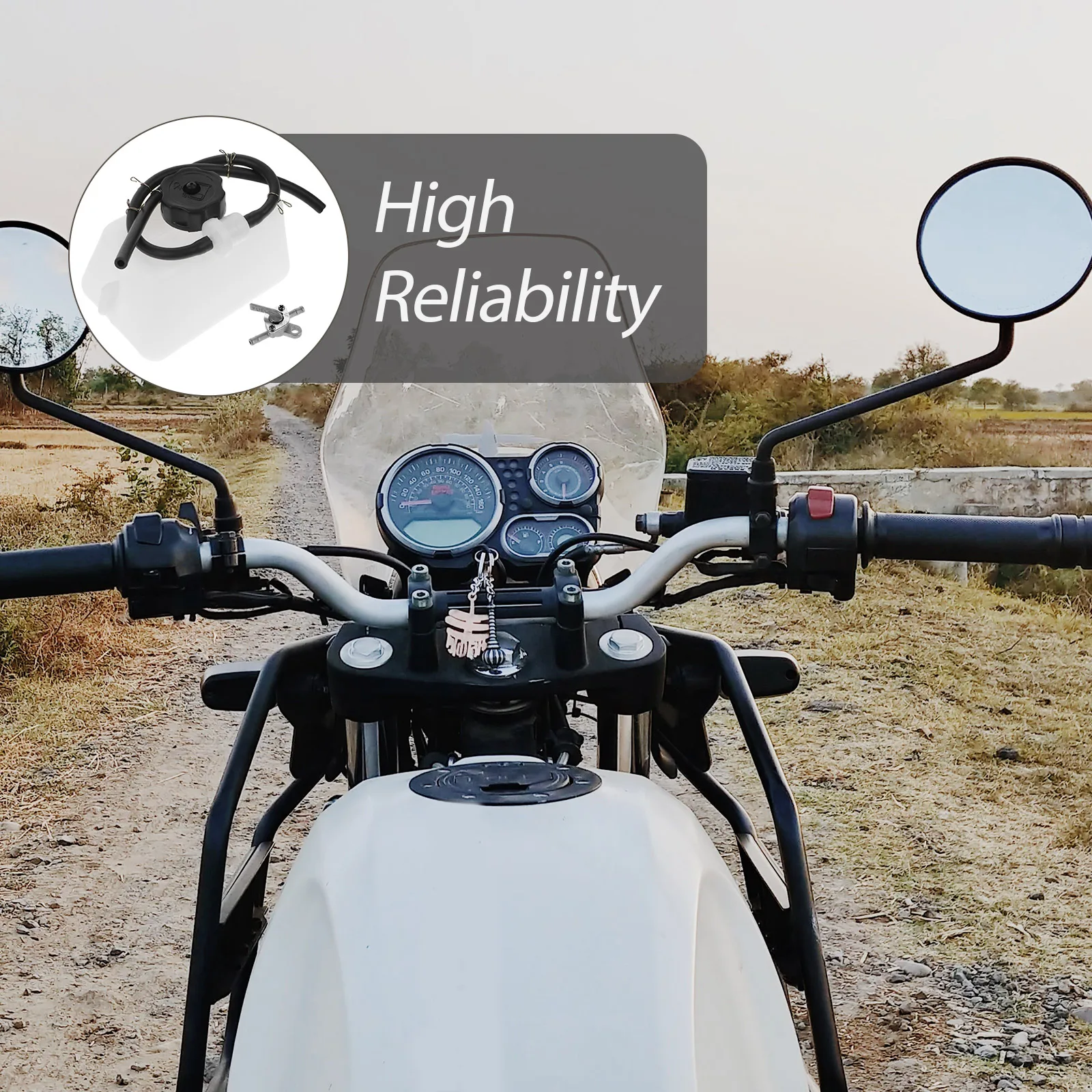 

3Pcs Motorcycle Fuel Tank Mini Gas Container Compatible With 47Cc 49Cc Off-Road Bike Accessories