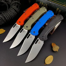 BM Hunt Taggedout 15535 Outdoor Survival Folding Knife Nylon Wave Fiber Handle EDC Pocket Tactical Camping Self Defense Knives