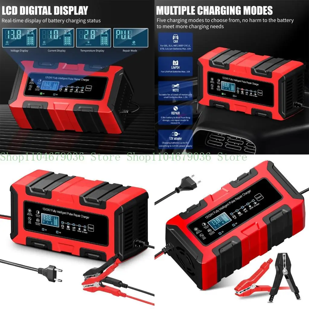 652F Fast Charging Smartphone For 12V 24V Batteries Permanent ABS Building EUOutlet Plan