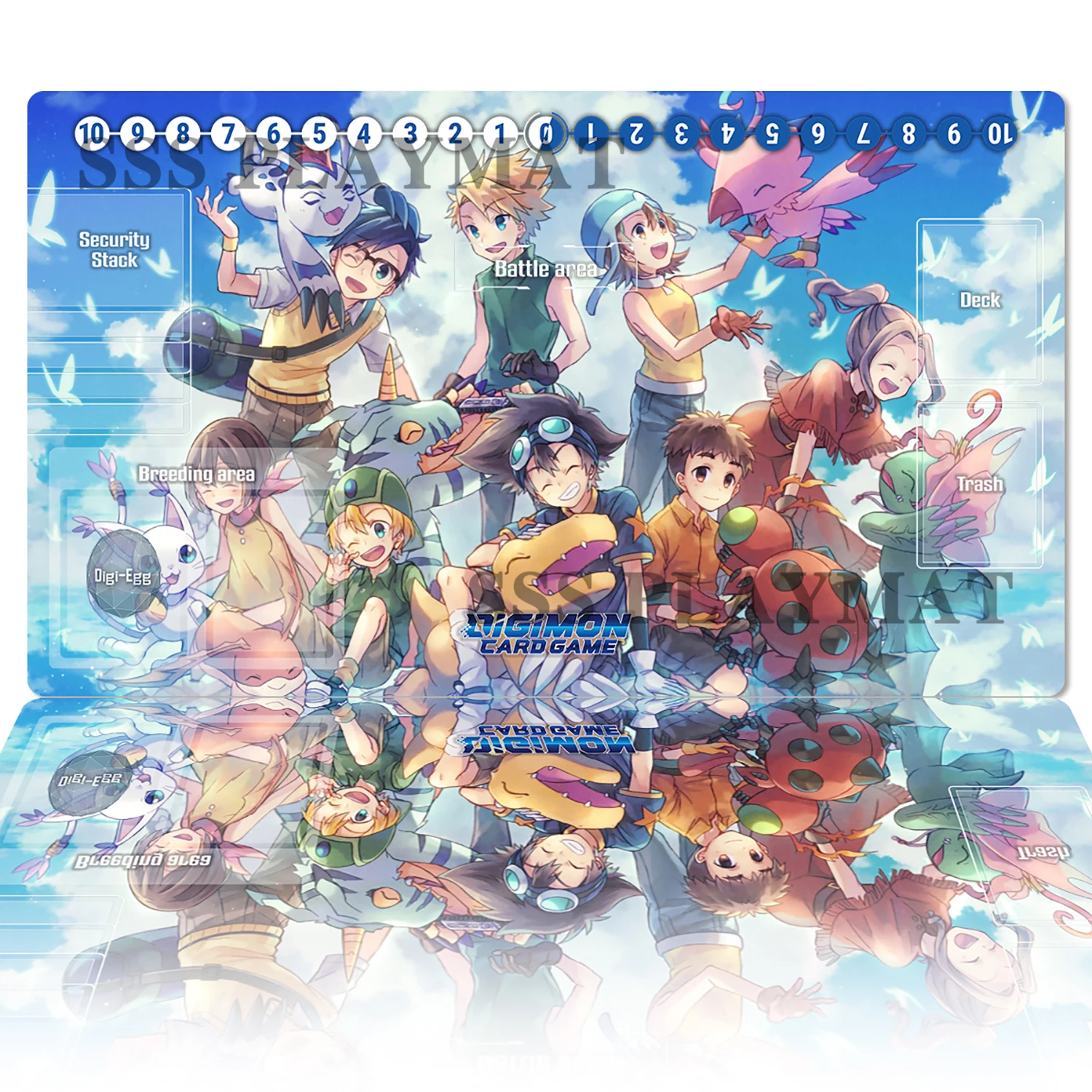 Digimon Tamers Playmat Agumon DTCG CCG Mat Tailmon Trading Card Game Mat Board Game Pad Table Rubber Gaming Mouse Pad Free Bag