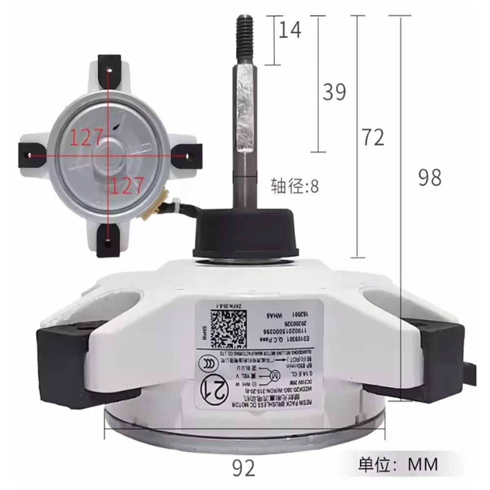 nouveau-pour-climatiseur-midea-wzdk20-38g-w-wzdk20-38g-w-rdn-310-20-8-moteur-dc-a-frequence-variable-pour-ventilateur-externe