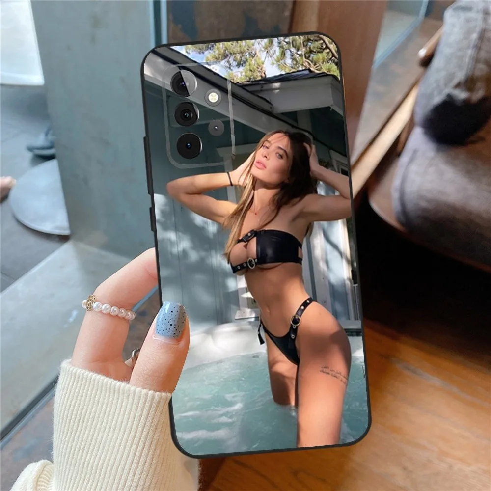 Sexy L-Lana Rhoades Phone Case For SamsungS24,23,22,21,S20 ,Pro10,S30Plus,S9,20lite Ultra Black Cover