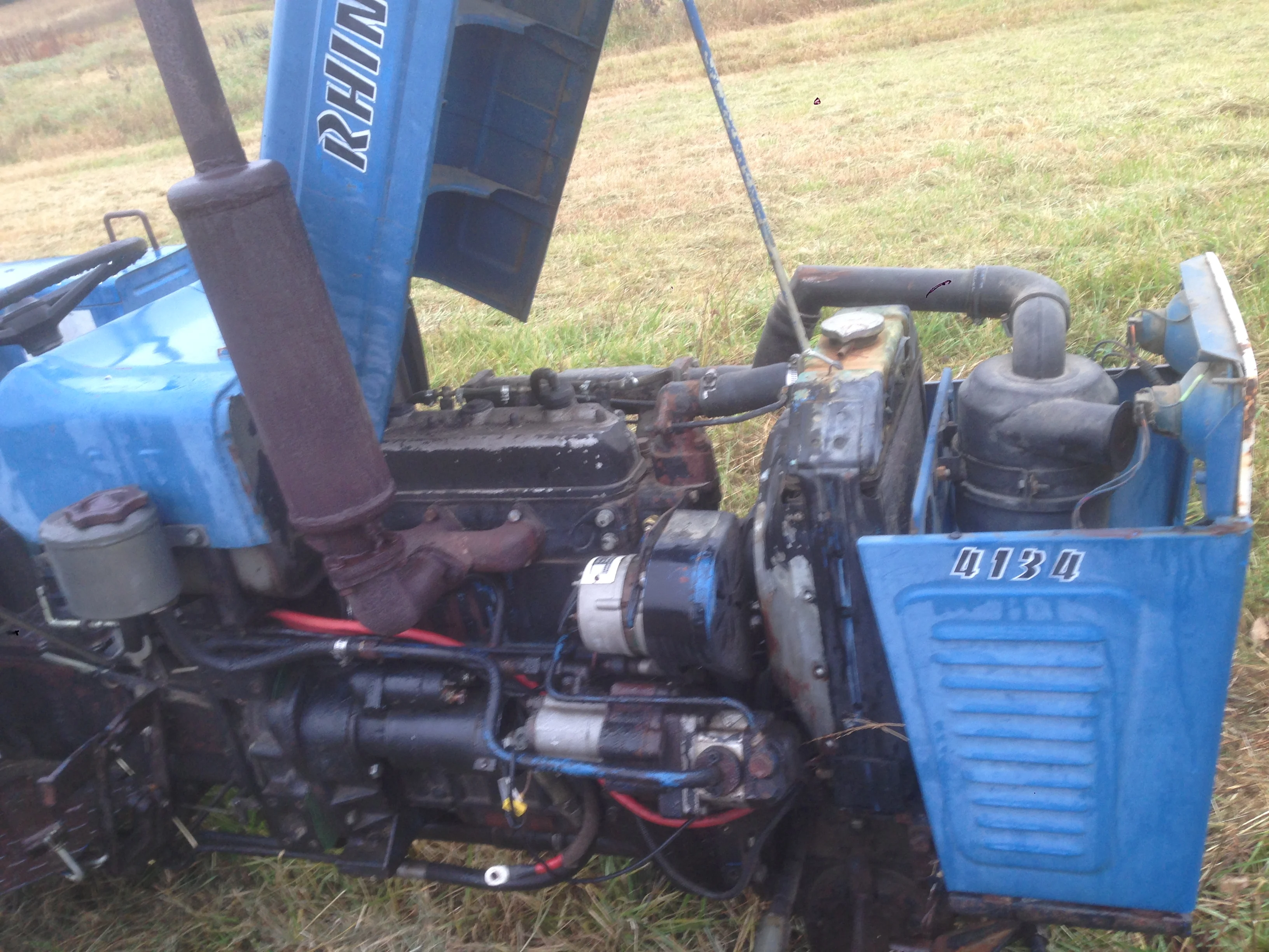 QDJ152TD Starter Motor for Tractor JM354 with Jiangdong TY395E Engine, Check the Starter Model / Dimension When Make the Order