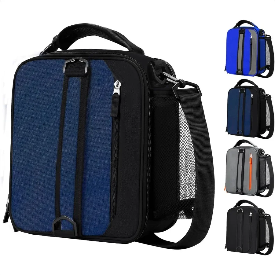 

Expandable 18cans Lunch Box Insulated Lunch bag for Men Boys Teens Adult Portable Stylish Small Lunchbox With Shoulder Strap fo