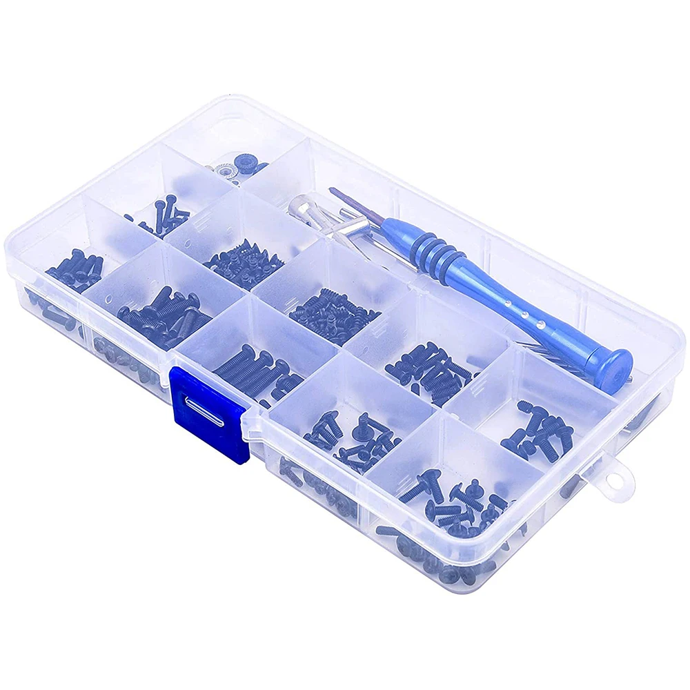 Imagem -05 - Parafuso Reparação Supplies Conjunto para Wltoys rc Car Tools Parafusos Box Kit m2 M2.5 m3 114 144001 Acessórios do Carro 316 Pcs