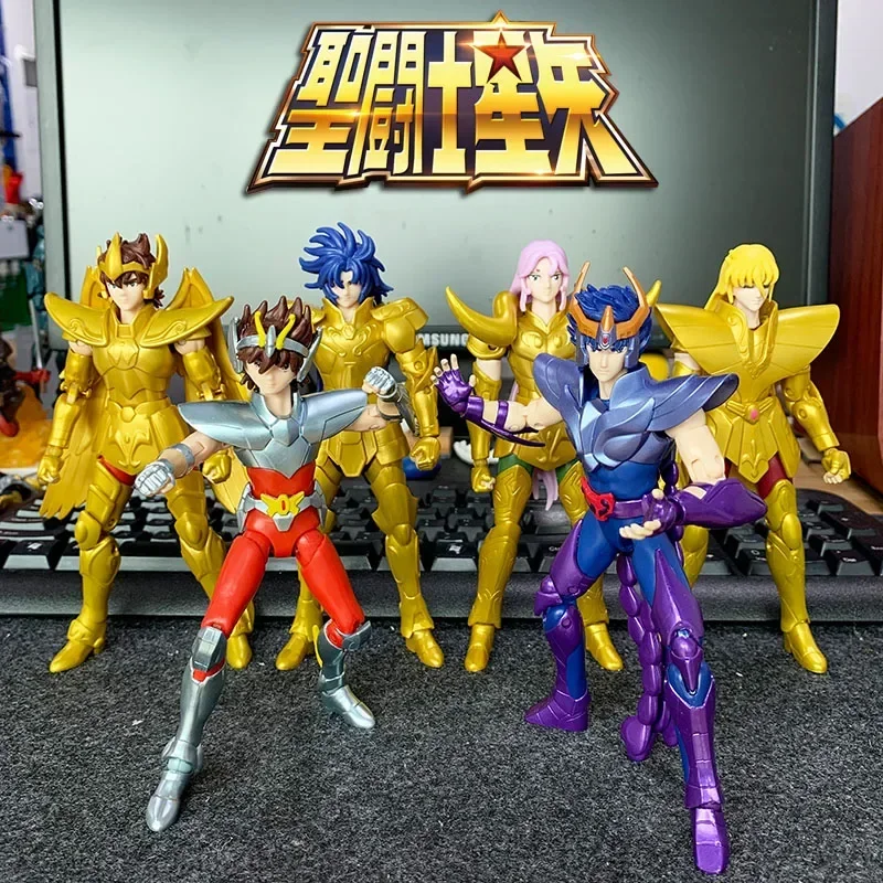 

16cm Spot Anime Heroes Saint Seiya Seiya Golden Sagittarius Pegasus Action Pvc Figures Collection Model Ornaments Toys Gifts