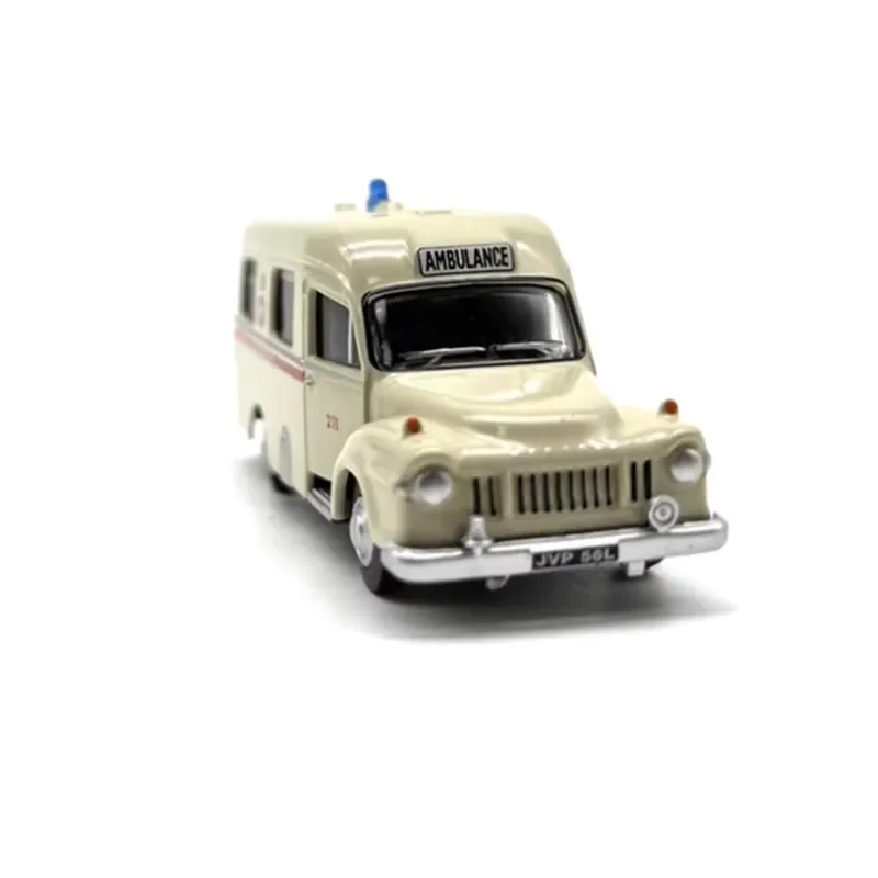 for OXFORD Diecast 1:76 Birmingham J1 Ambulance Alloy Retro Car Model Finished Product Simulation Toy Gift Static Model