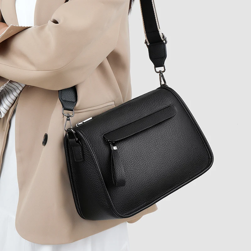 

Casual Women's Wallet PU Leather Handbag Shoulder Crossbody Bag Ladies Tote Purse Fashion Top Handle Satchel For Shopping Office