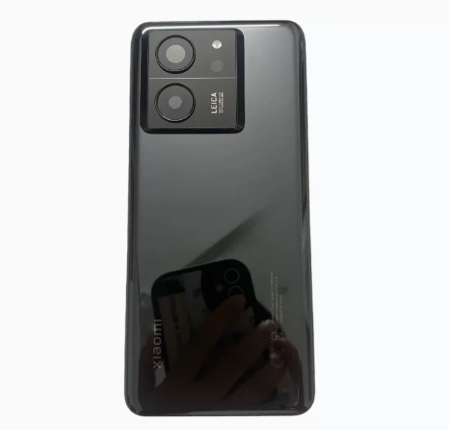 Replacement Glass Battery Back Cover With Camera Frame Lens & Adhesive For Xiaomi 13T 13T Pro 5G Rear Housing Door Repair Part